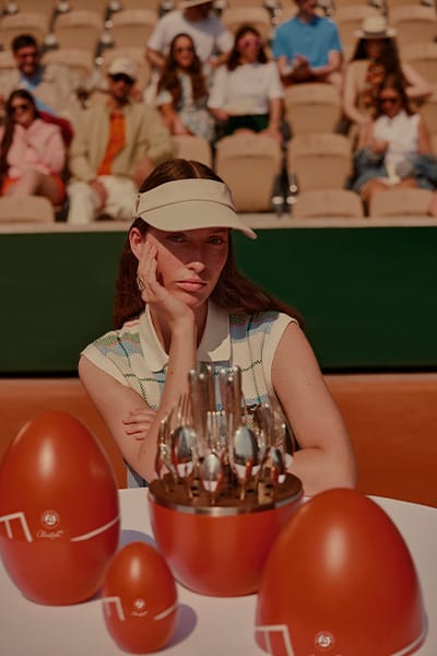 CHRISTOFLE PRESENTS A COLLECTION CREATED FOR ROLAND-GARROS